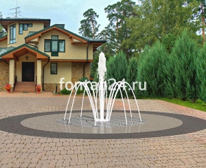 Фонтан для парка "Дуэт малый" ø=2 м